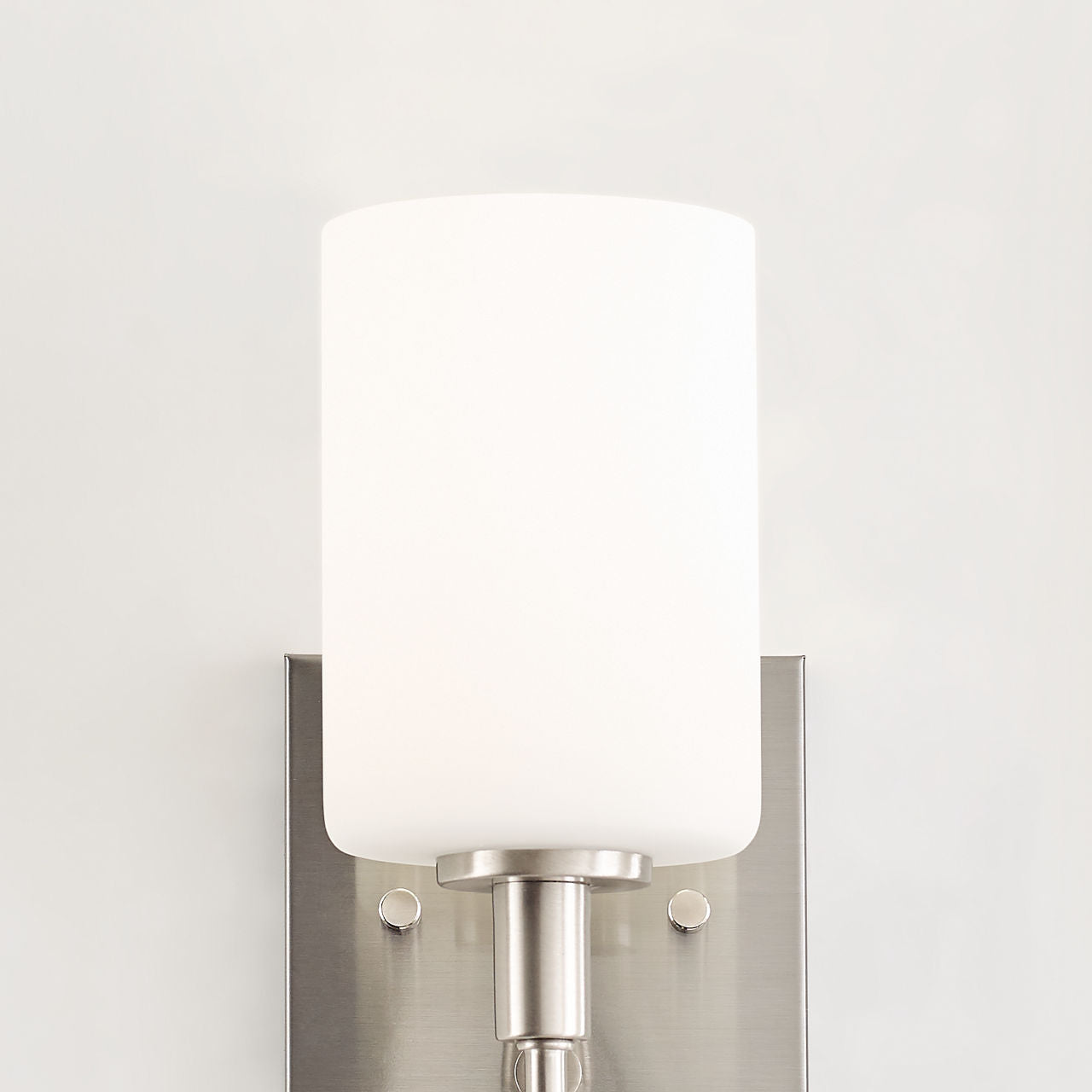 Oak Moore One Light Wall / Bath Sconce Brushed Nickel