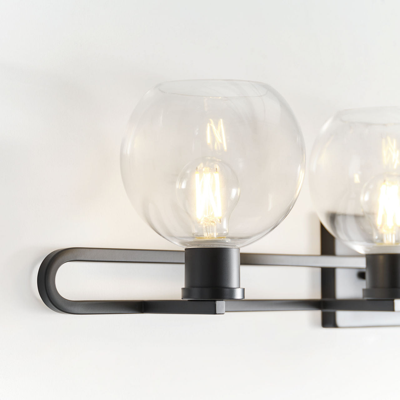 Codyn Four Light Wall / Bath Midnight Black
