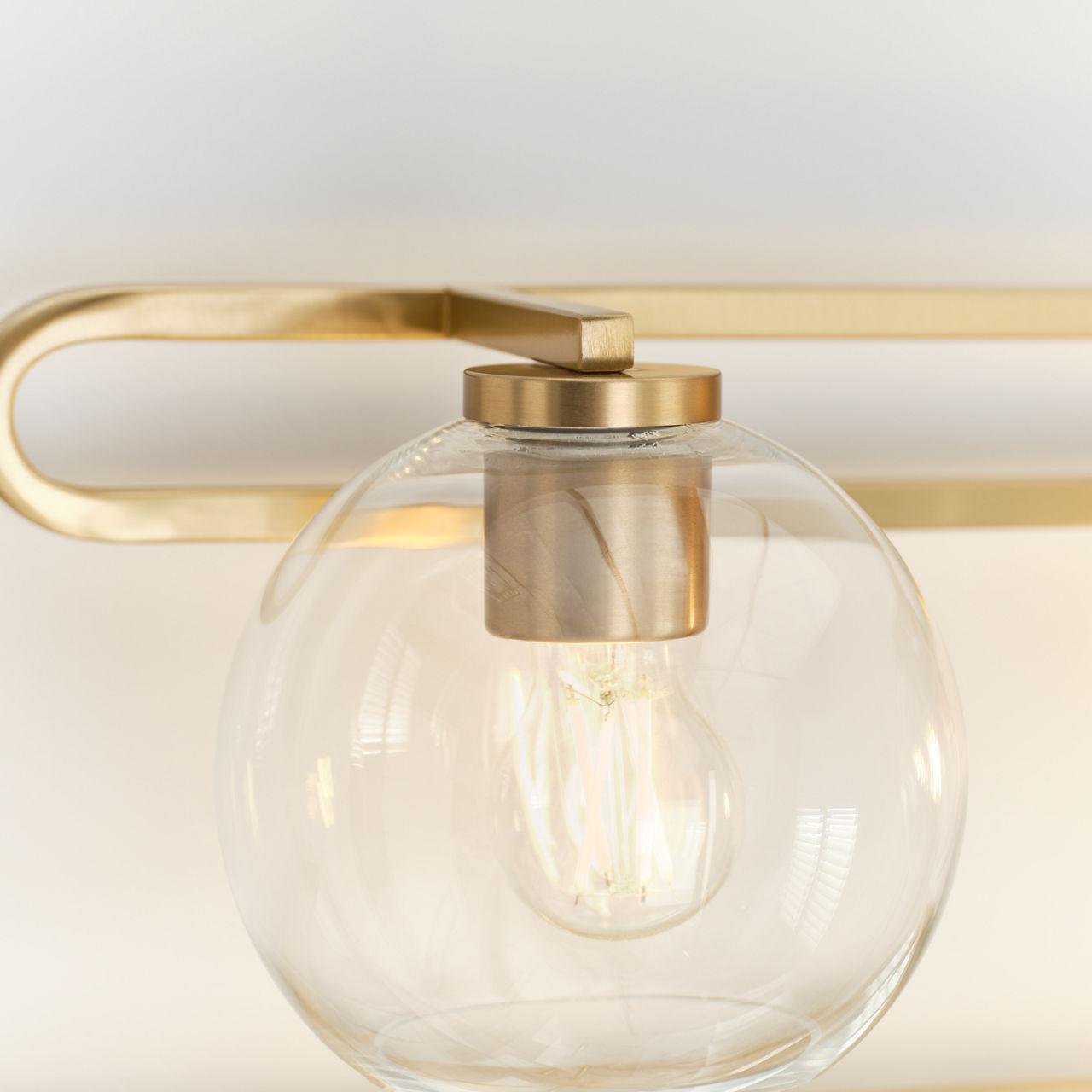 Codyn Four Light Wall / Bath Satin Brass