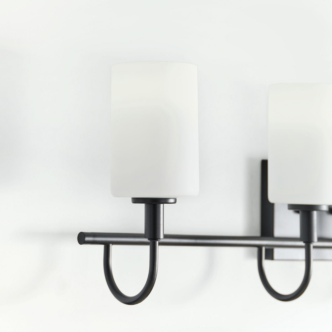 Oak Moore Four Light Wall / Bath Midnight Black