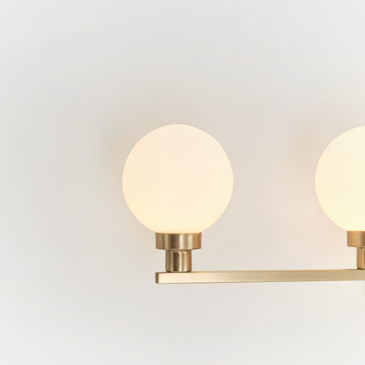 Clybourn Four Light Wall / Bath Satin Brass