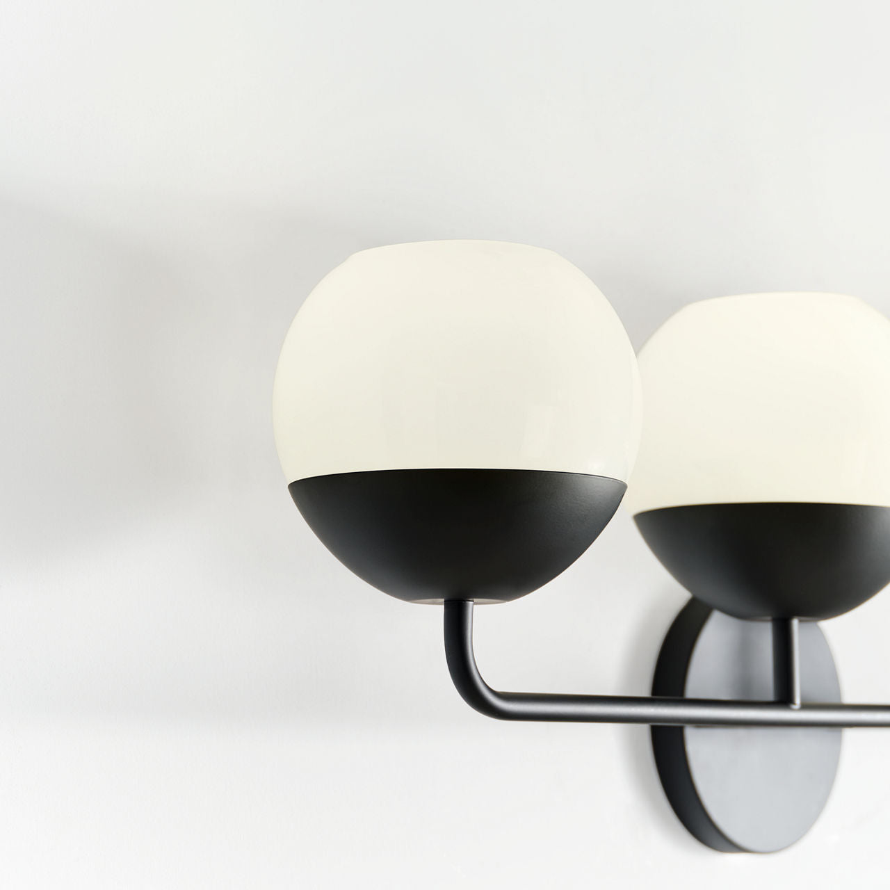 Alvin Four Light Wall / Bath Midnight Black