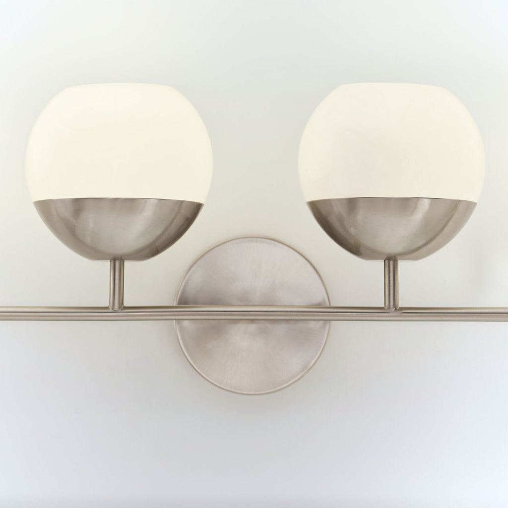 Alvin Four Light Wall / Bath Brushed Nickel