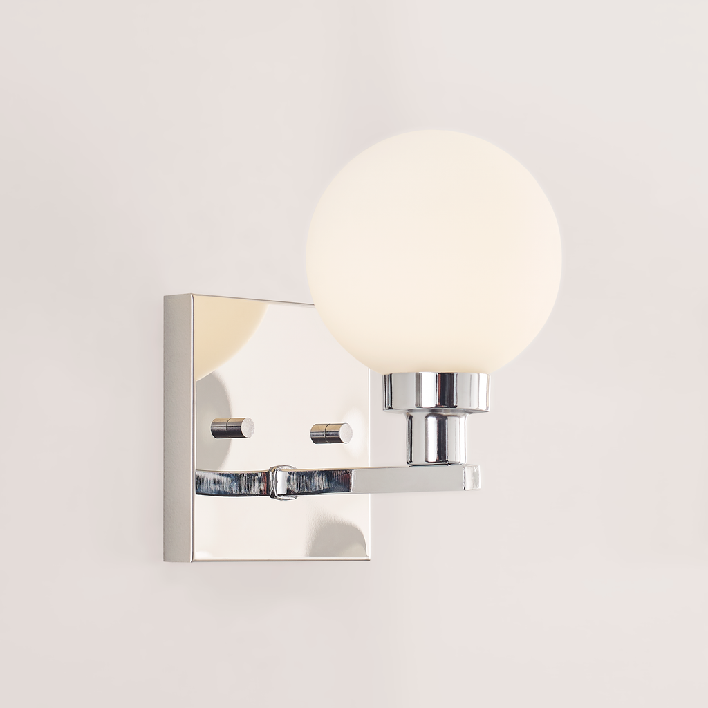 Clybourn One Light Wall / Bath Sconce Chrome