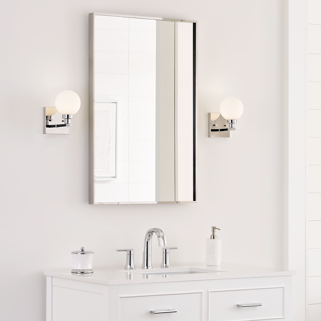Clybourn One Light Wall / Bath Sconce Chrome