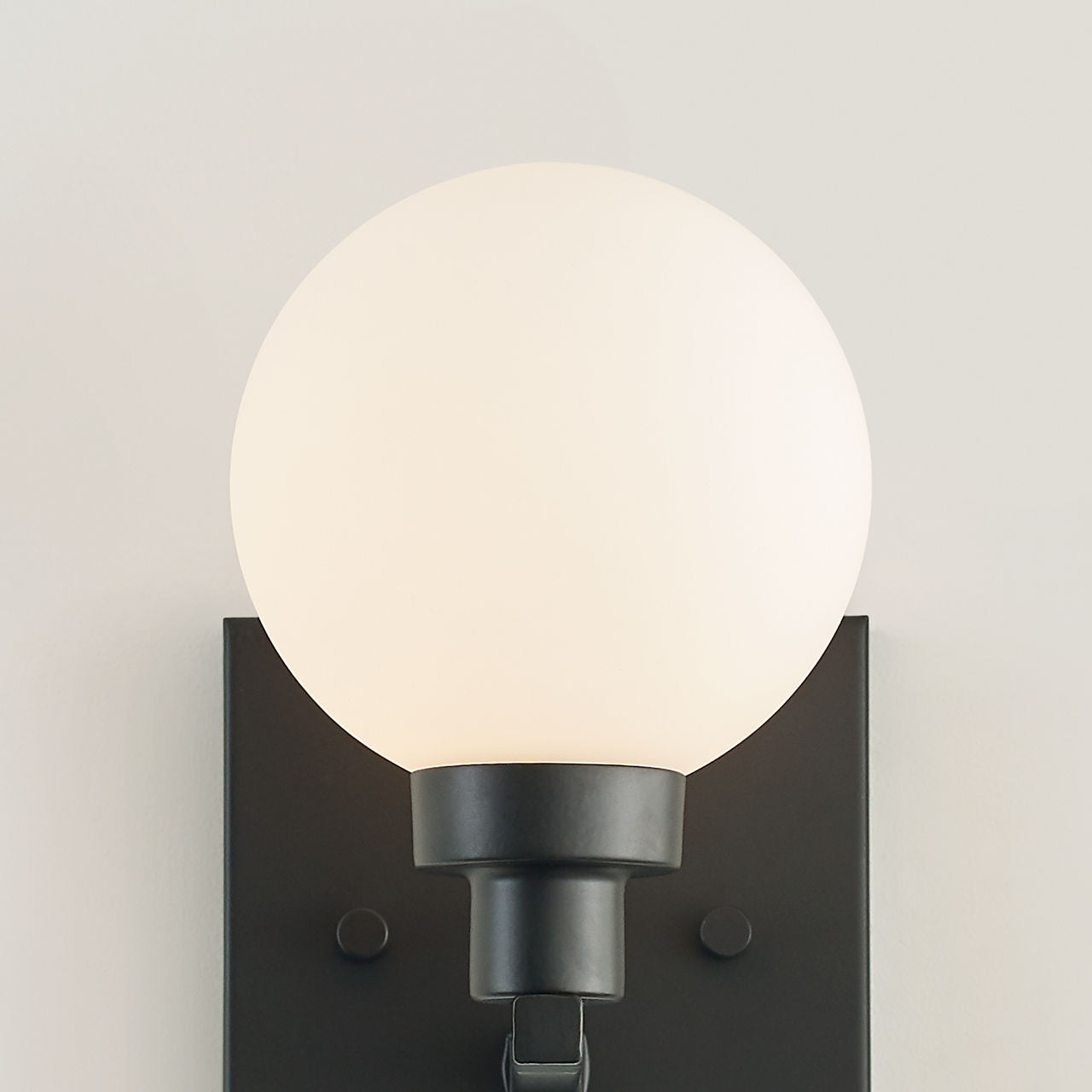 Clybourn One Light Wall / Bath Sconce Midnight Black