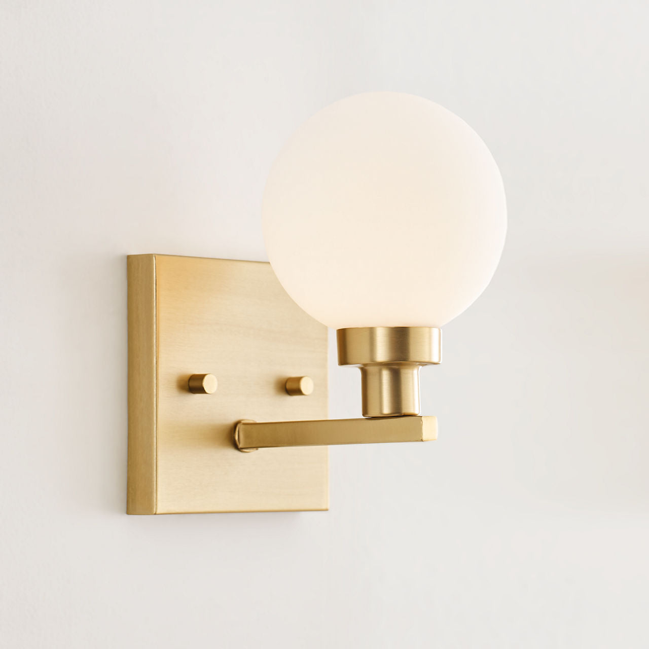 Clybourn One Light Wall / Bath Sconce Satin Brass