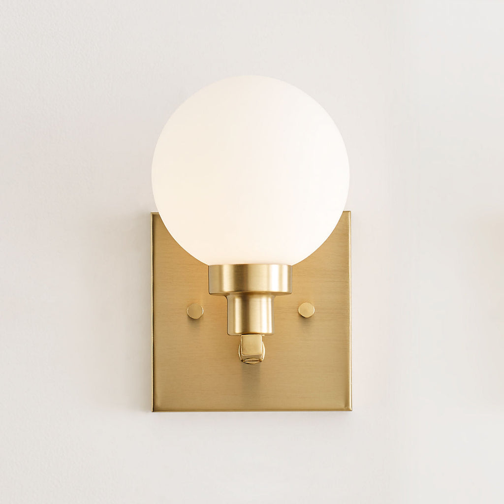 Clybourn One Light Wall / Bath Sconce Satin Brass