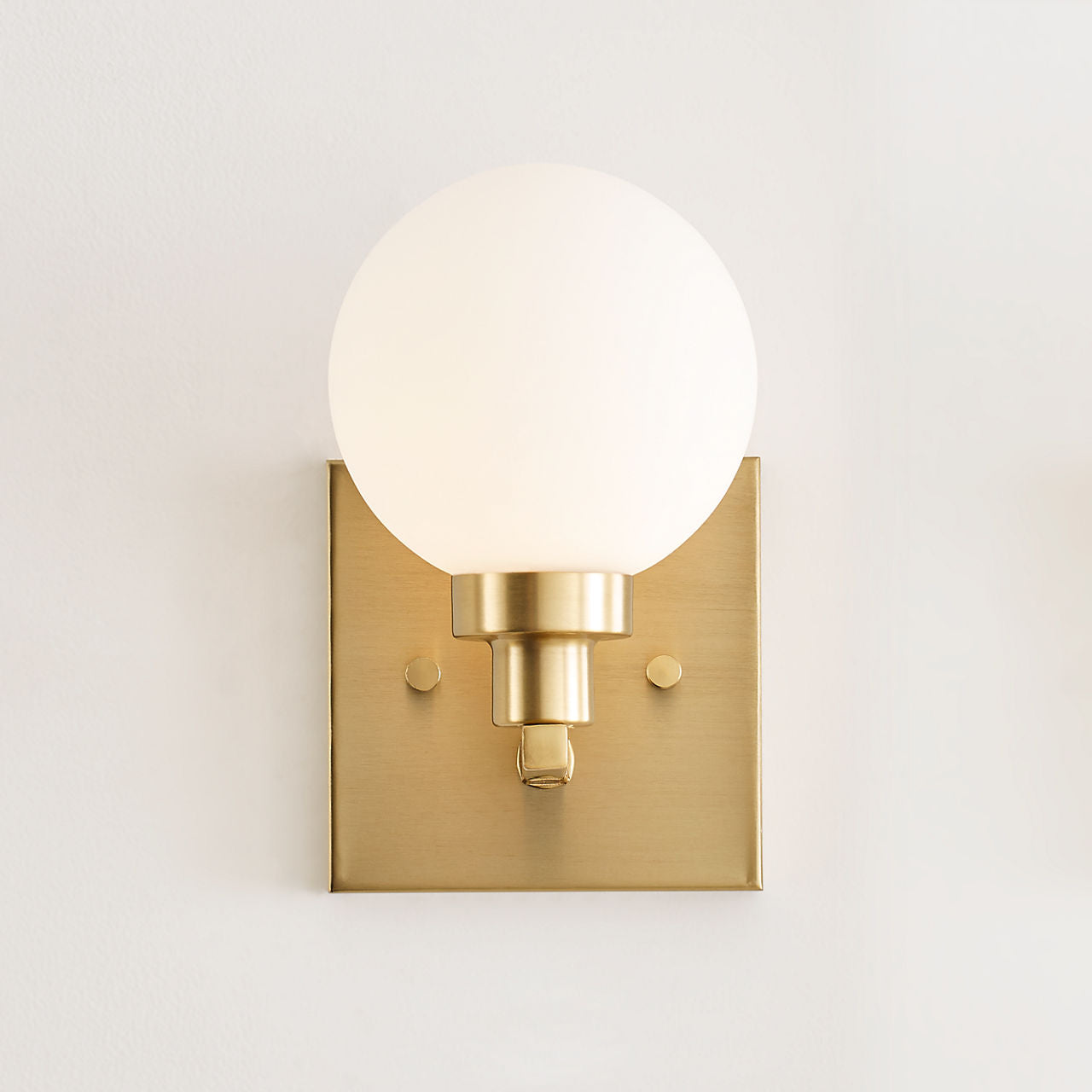 Clybourn One Light Wall / Bath Sconce Satin Brass