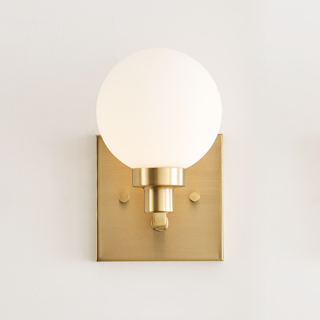 Clybourn One Light Wall / Bath Sconce Satin Brass