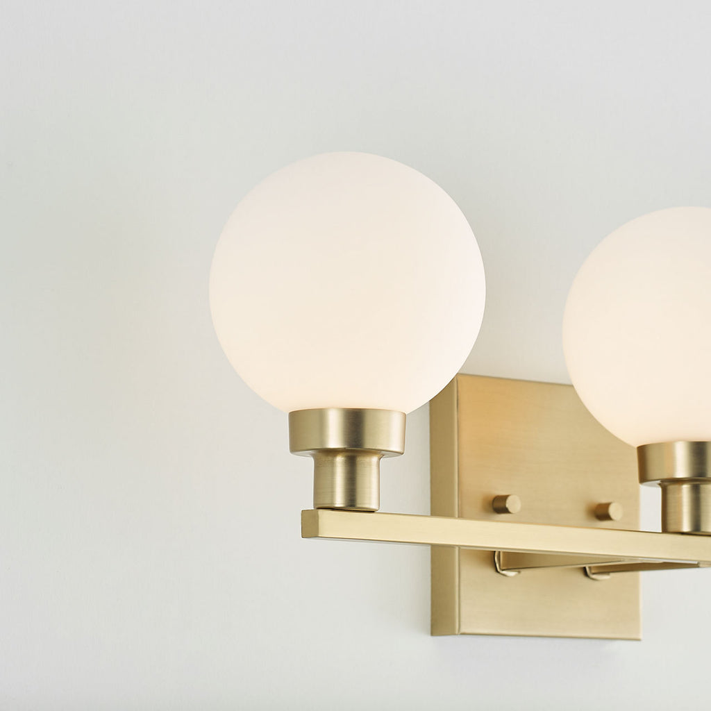 Clybourn Three Light Wall / Bath Satin Brass