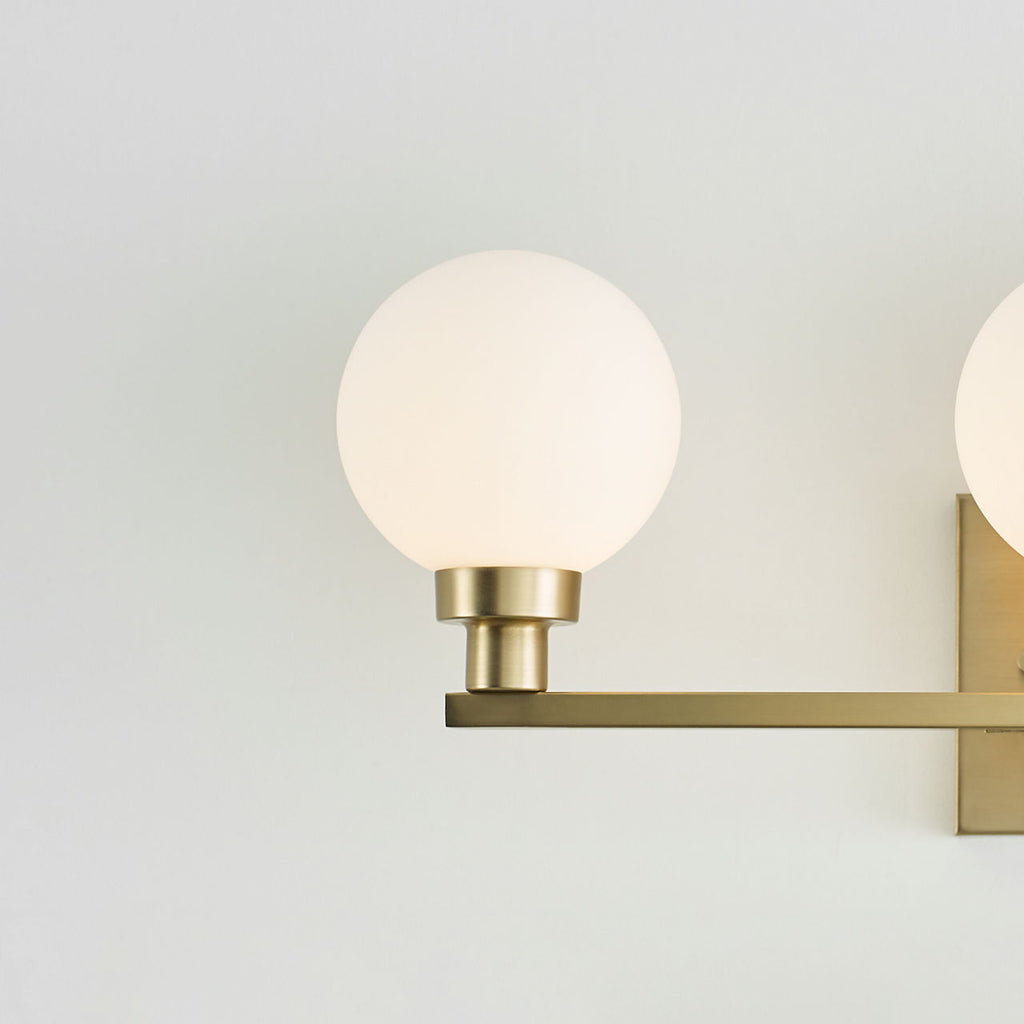 Clybourn Three Light Wall / Bath Satin Brass