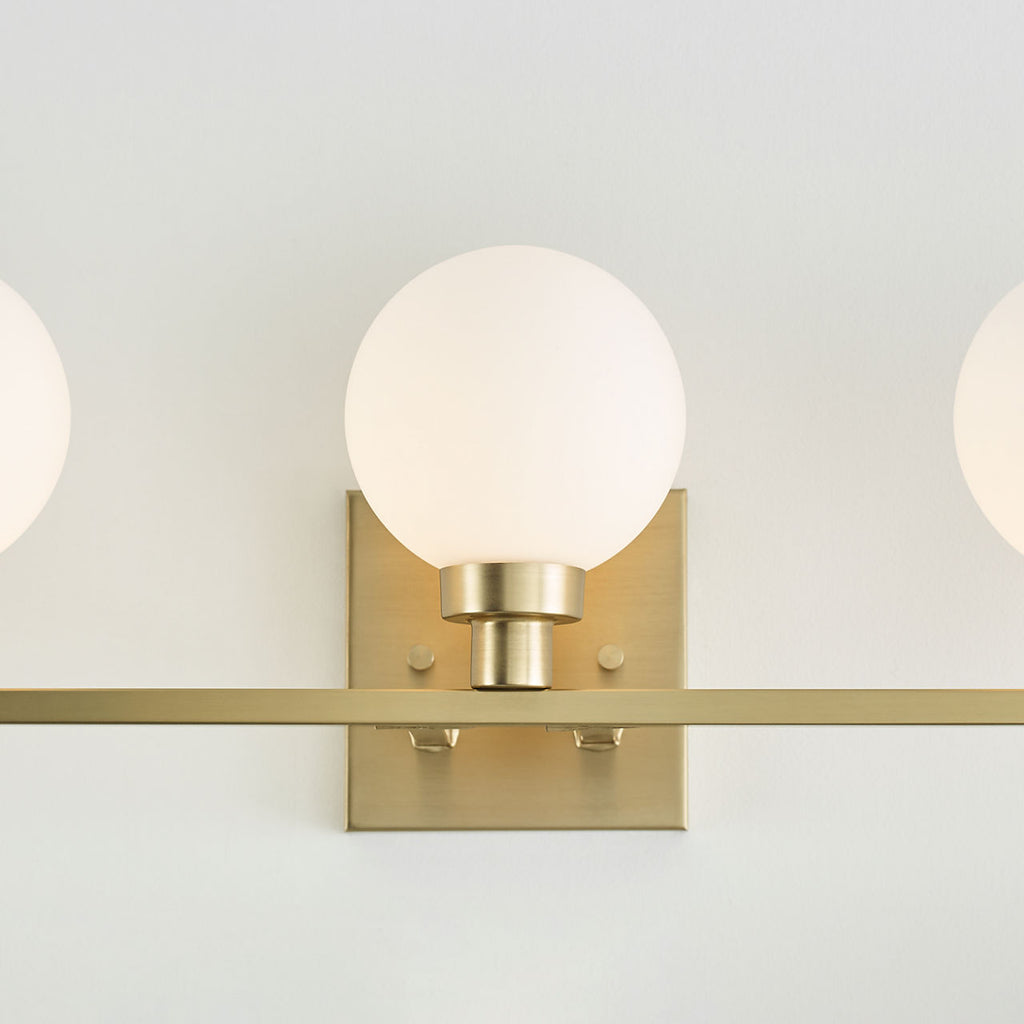 Clybourn Three Light Wall / Bath Satin Brass