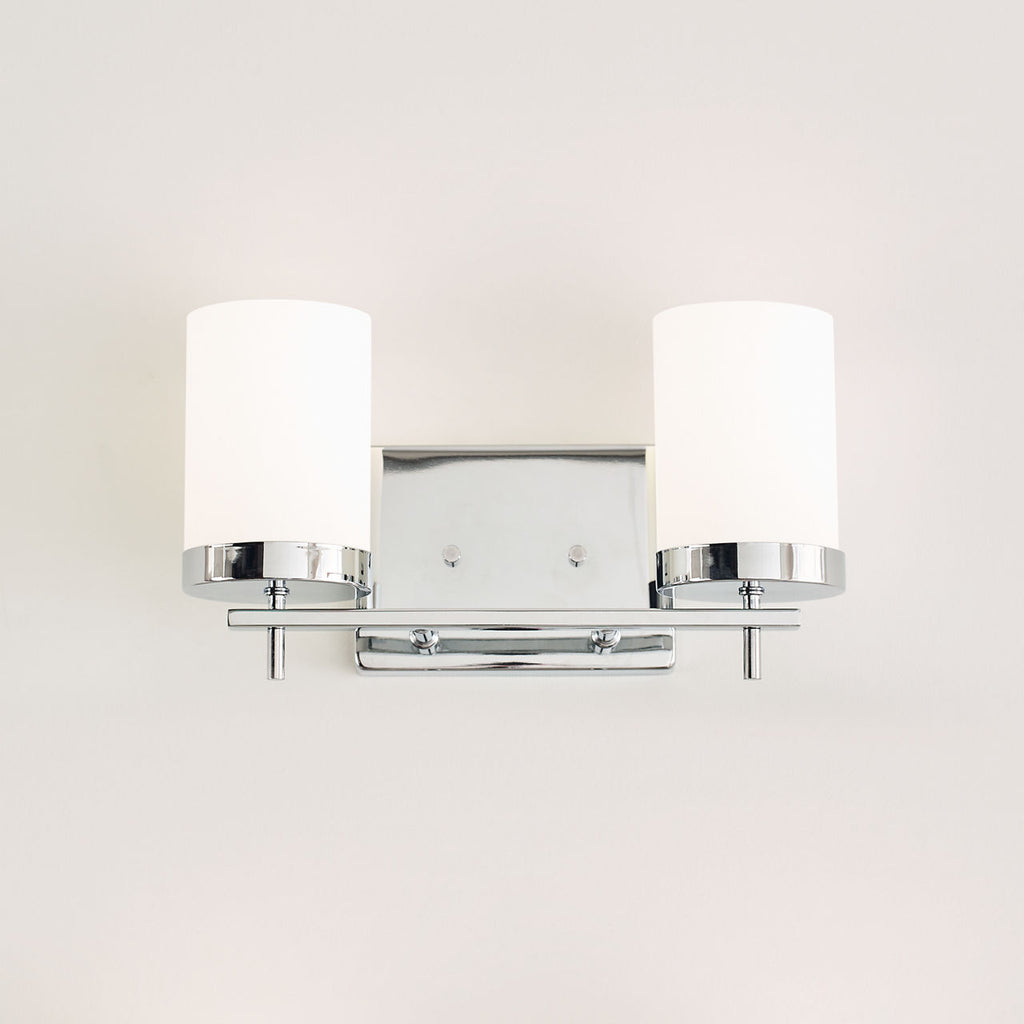 Zire Two Light Bath Chrome