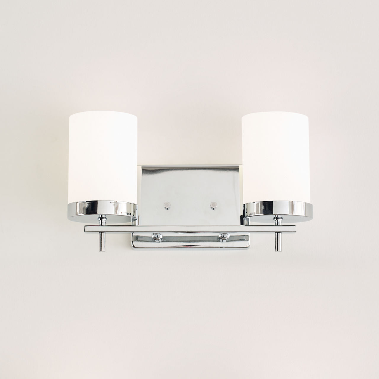 Zire Two Light Bath Chrome