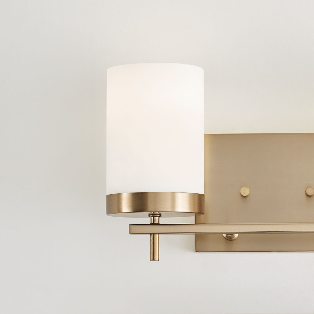 Zire Two Light Bath Satin Brass