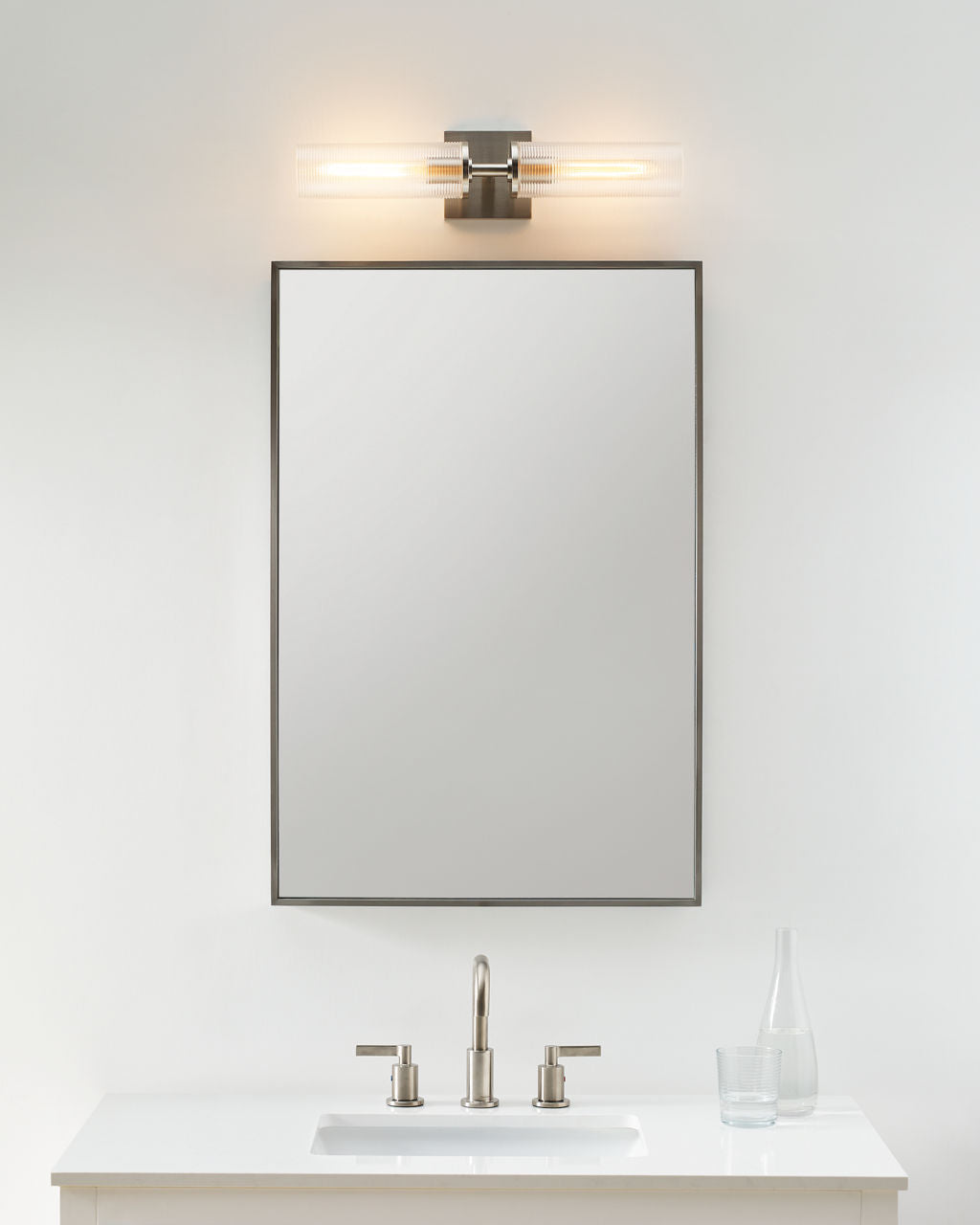 Sarita Medium Sconce Brushed Nickel