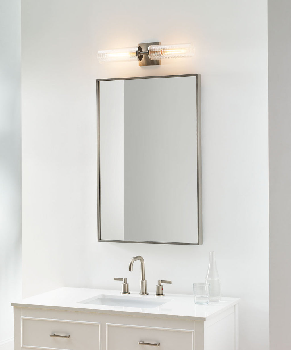 Sarita Medium Sconce Brushed Nickel