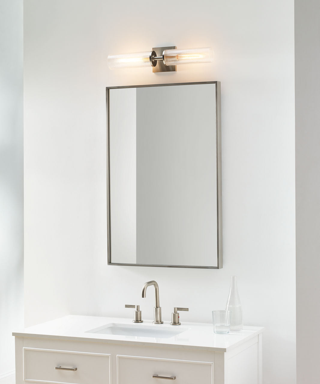 Sarita Medium Sconce Brushed Nickel