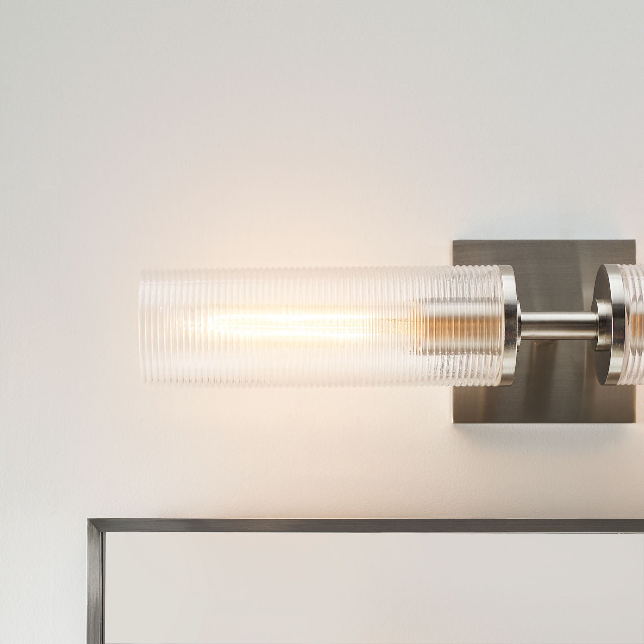 Sarita Medium Sconce Brushed Nickel
