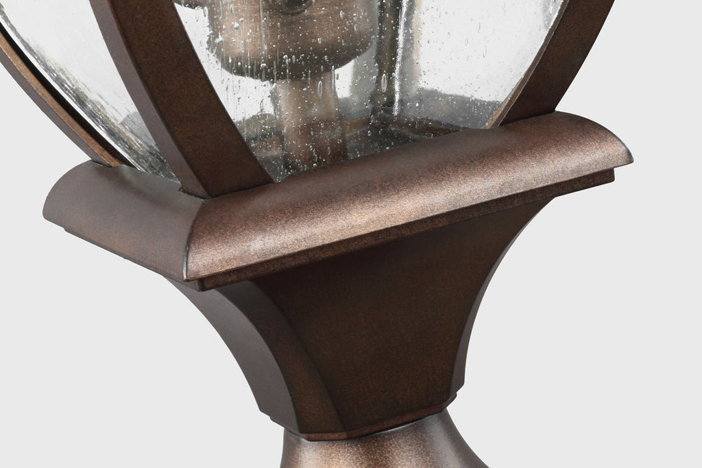 Oakmont Post Lantern Patina Bronze