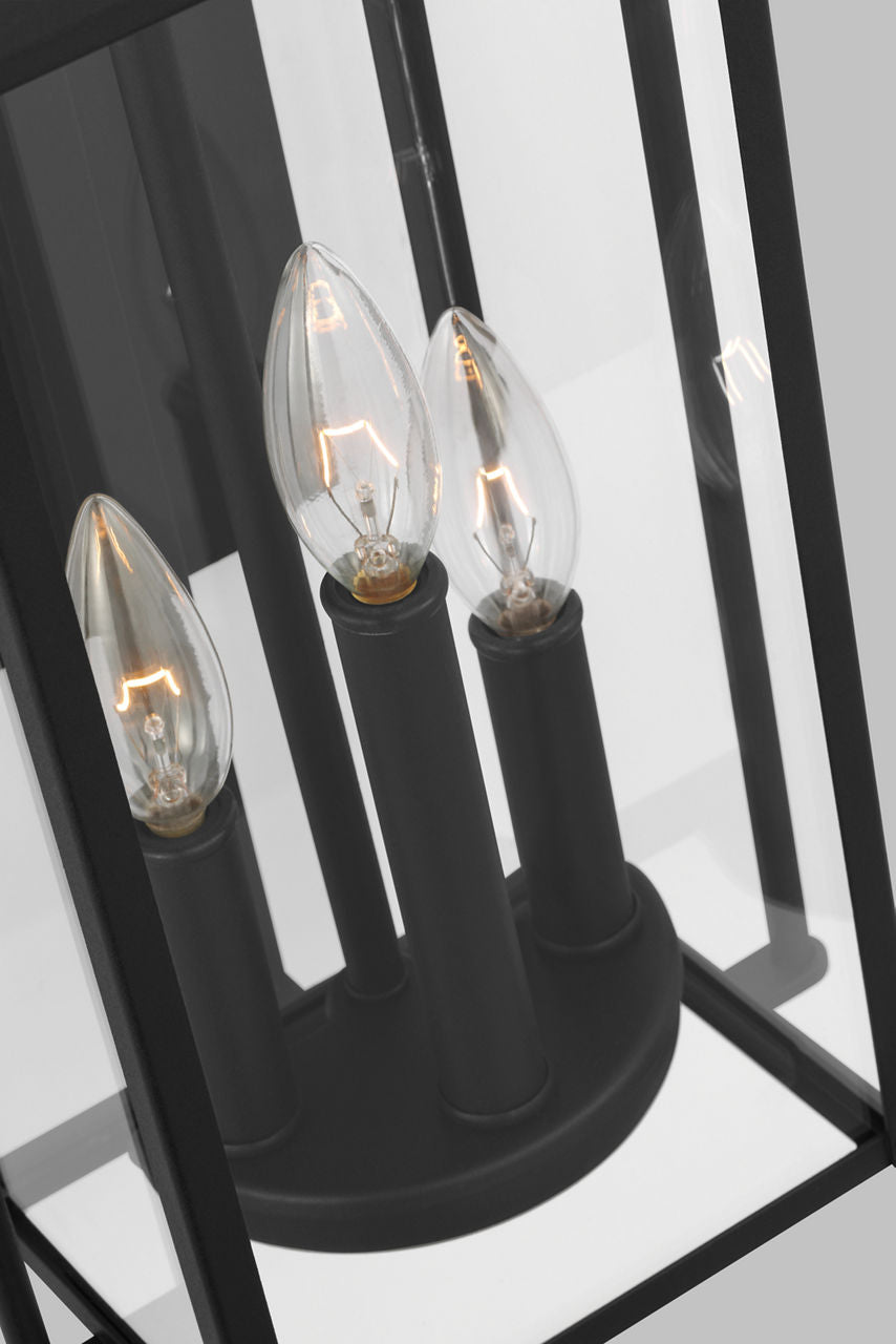 Wellsworth Small Lantern Textured Black