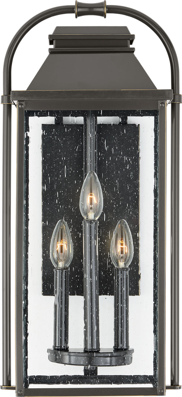 Wellsworth Medium Lantern Antique Bronze