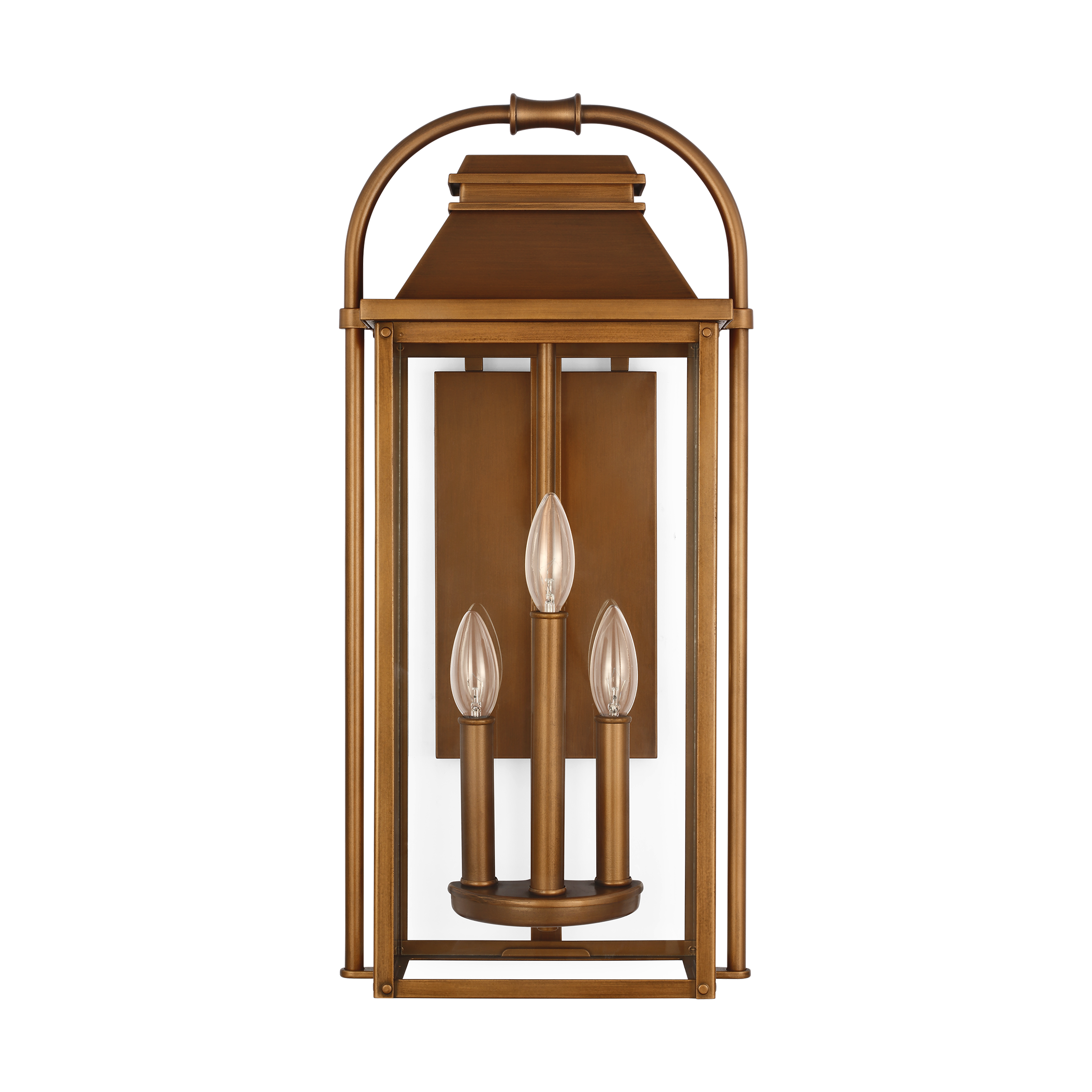 Wellsworth Medium Wall Lantern Natural Copper