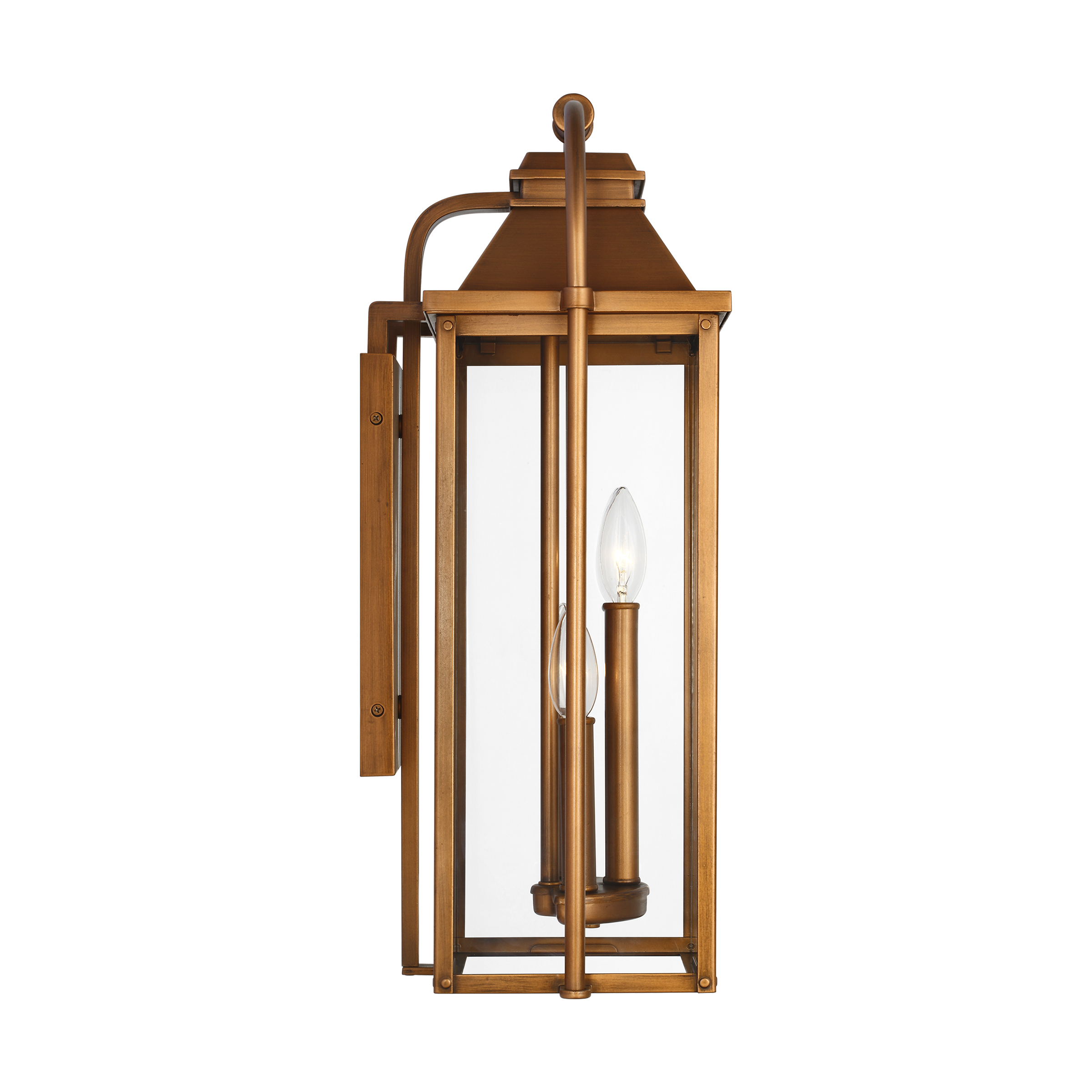 Wellsworth Medium Wall Lantern Natural Copper