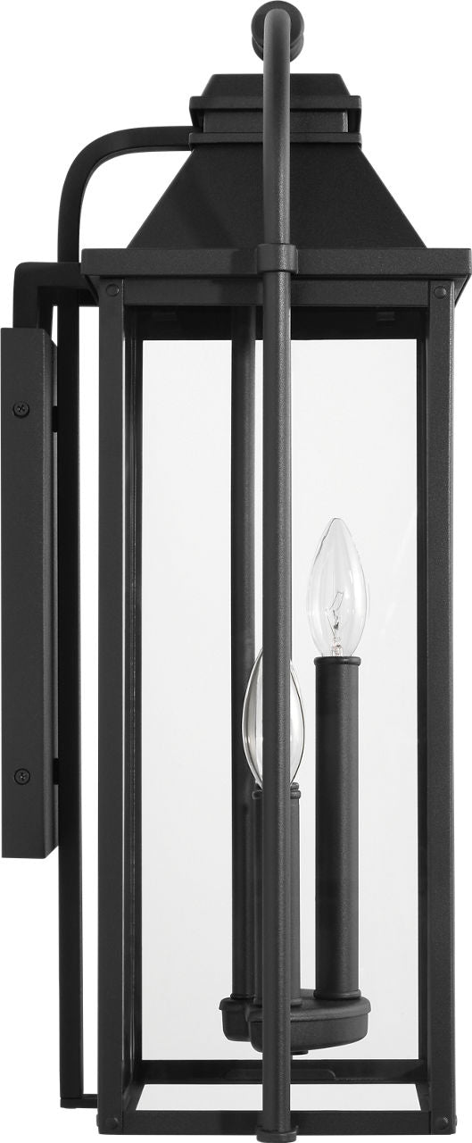 Wellsworth Medium Lantern Textured Black