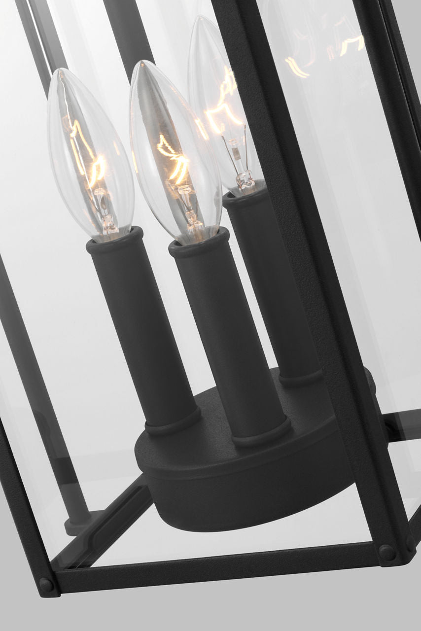 Wellsworth Medium Pendant Textured Black