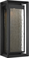 Urbandale Extra Large LED Lantern | Textured Black Bulbs Included