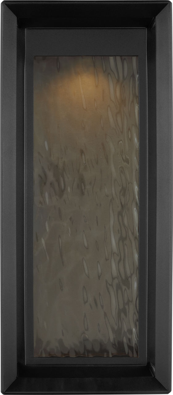 Urbandale Extra Large LED Lantern | Textured Black Bulbs Included