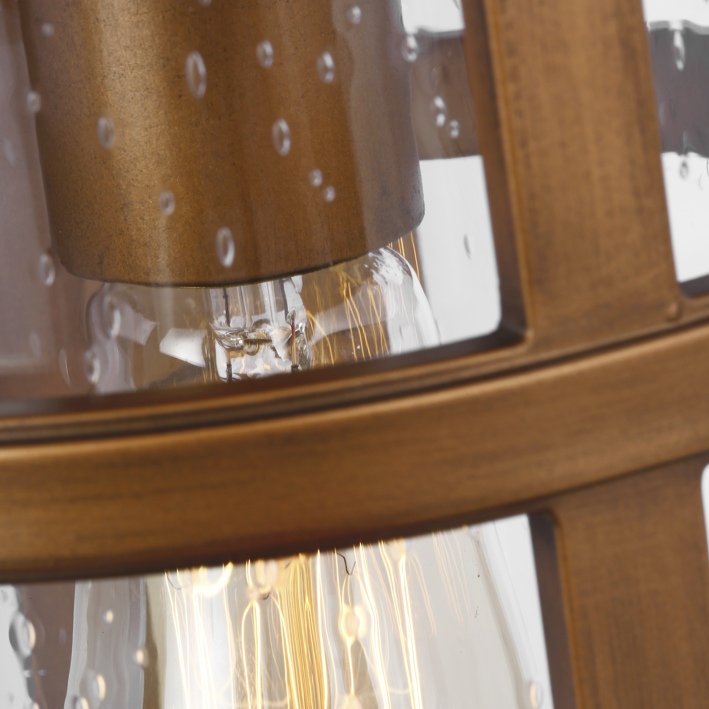 Newport Small Wall Lantern Natural Copper