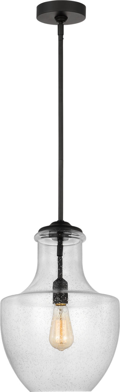 Baylor One Light Pendant | Midnight Black