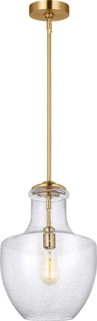 Baylor One Light Pendant | Satin Brass