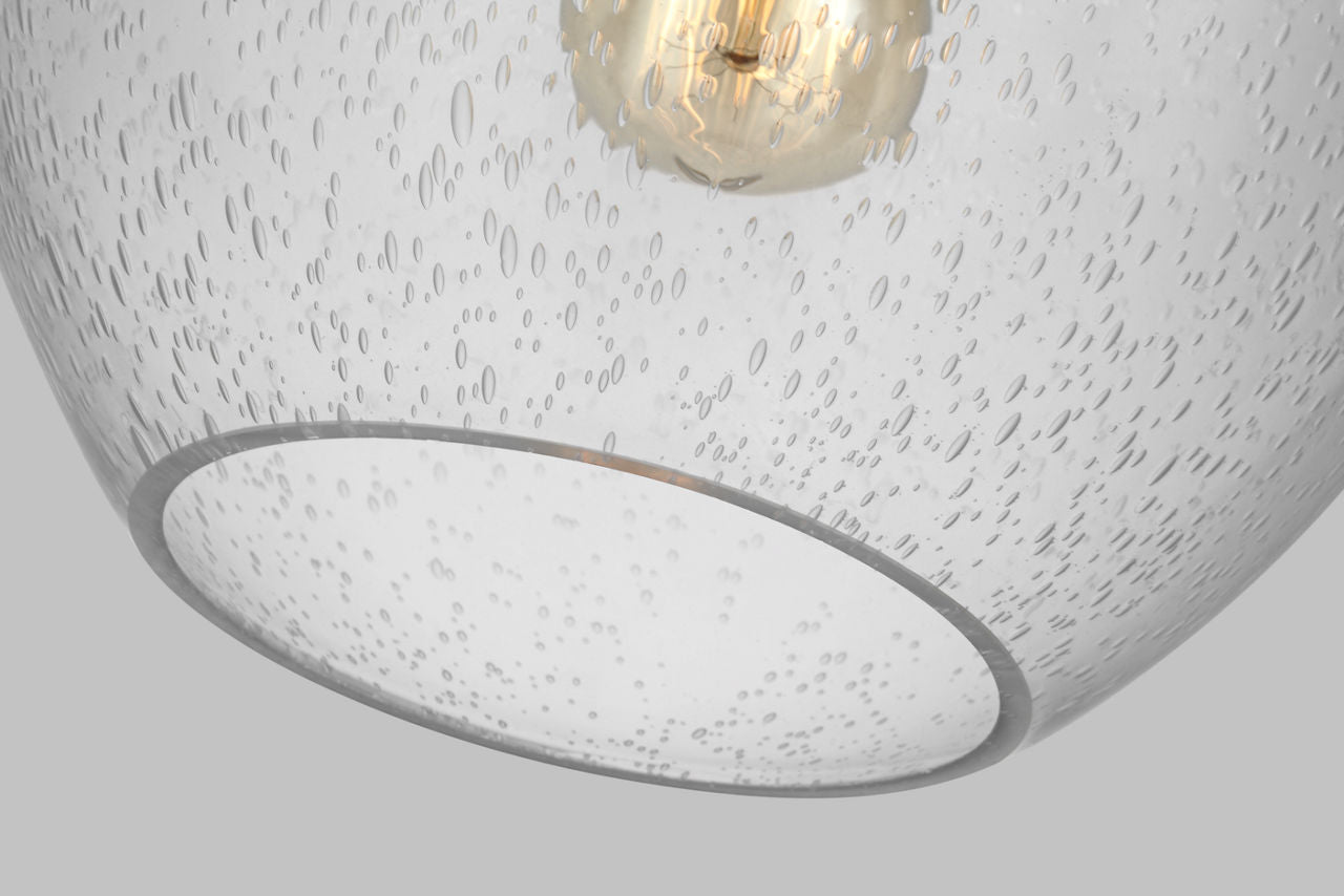 Baylor One Light Pendant | Satin Nickel