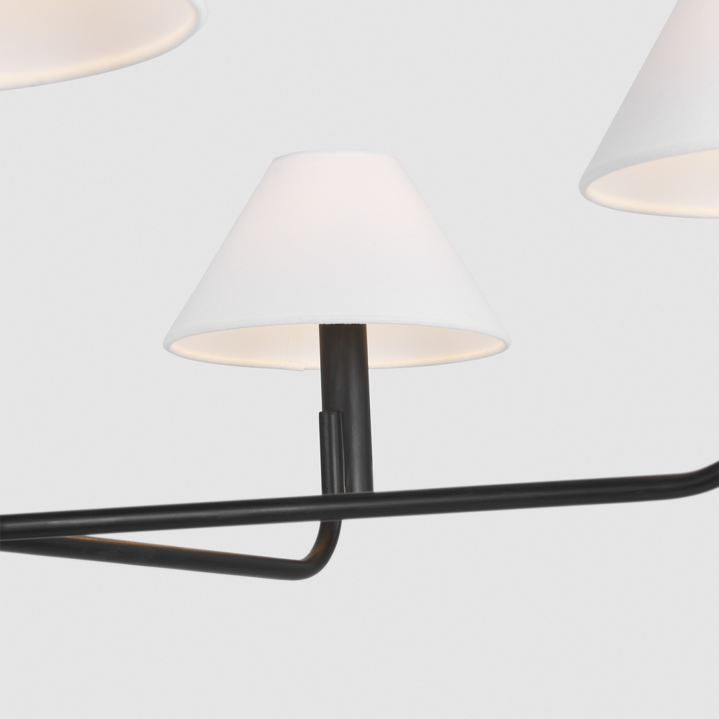 Colfax Large Chandelier Aged Iron