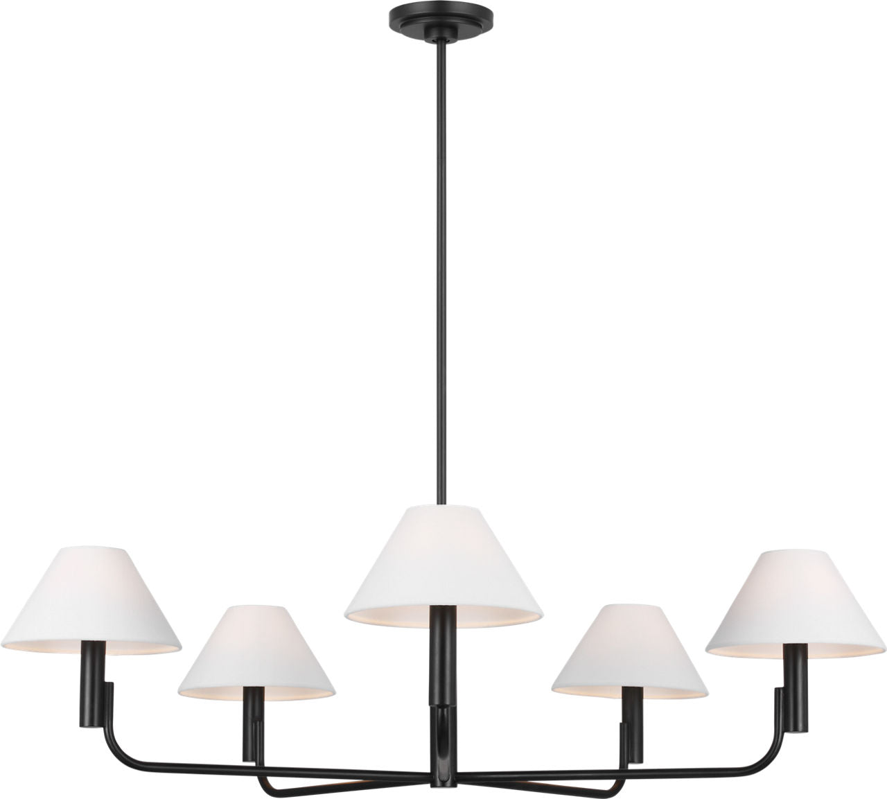 Colfax Large Chandelier Aged Iron