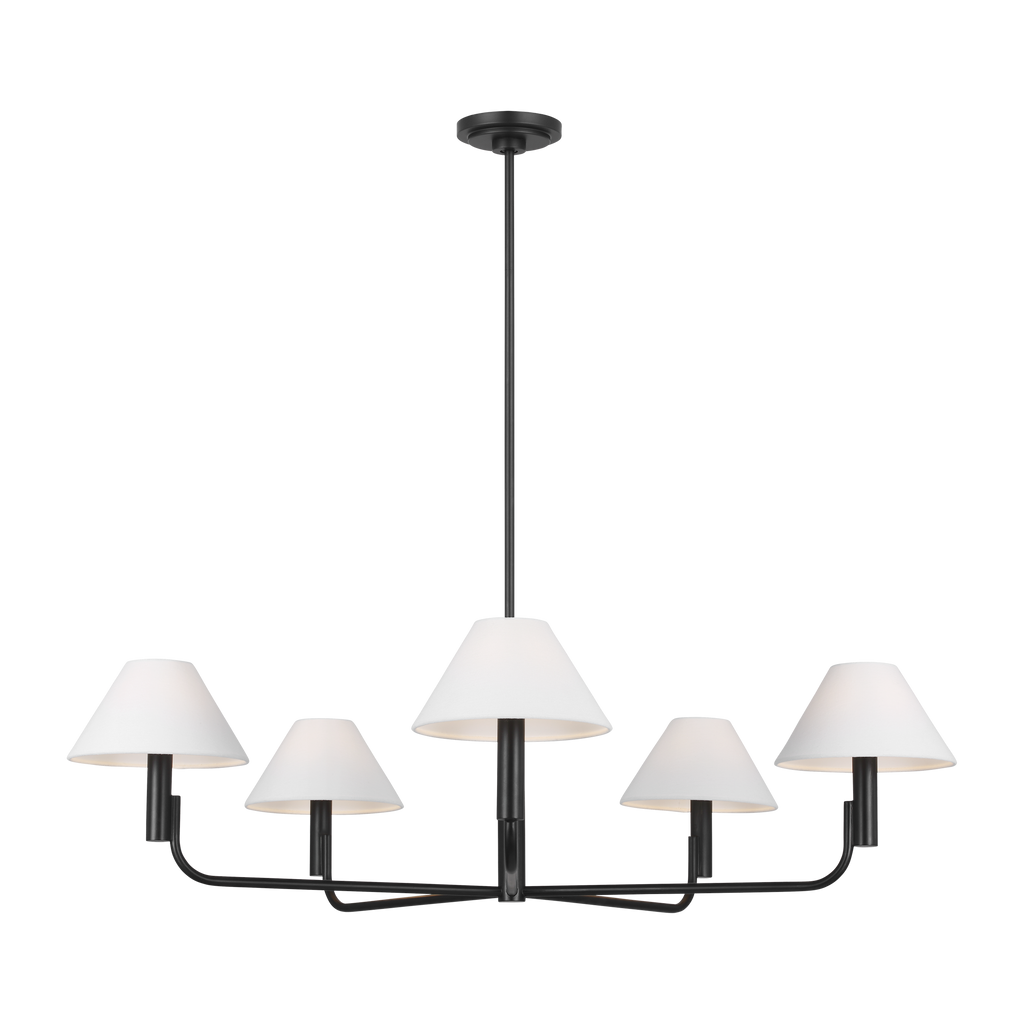 Colfax Large Chandelier Aged Iron