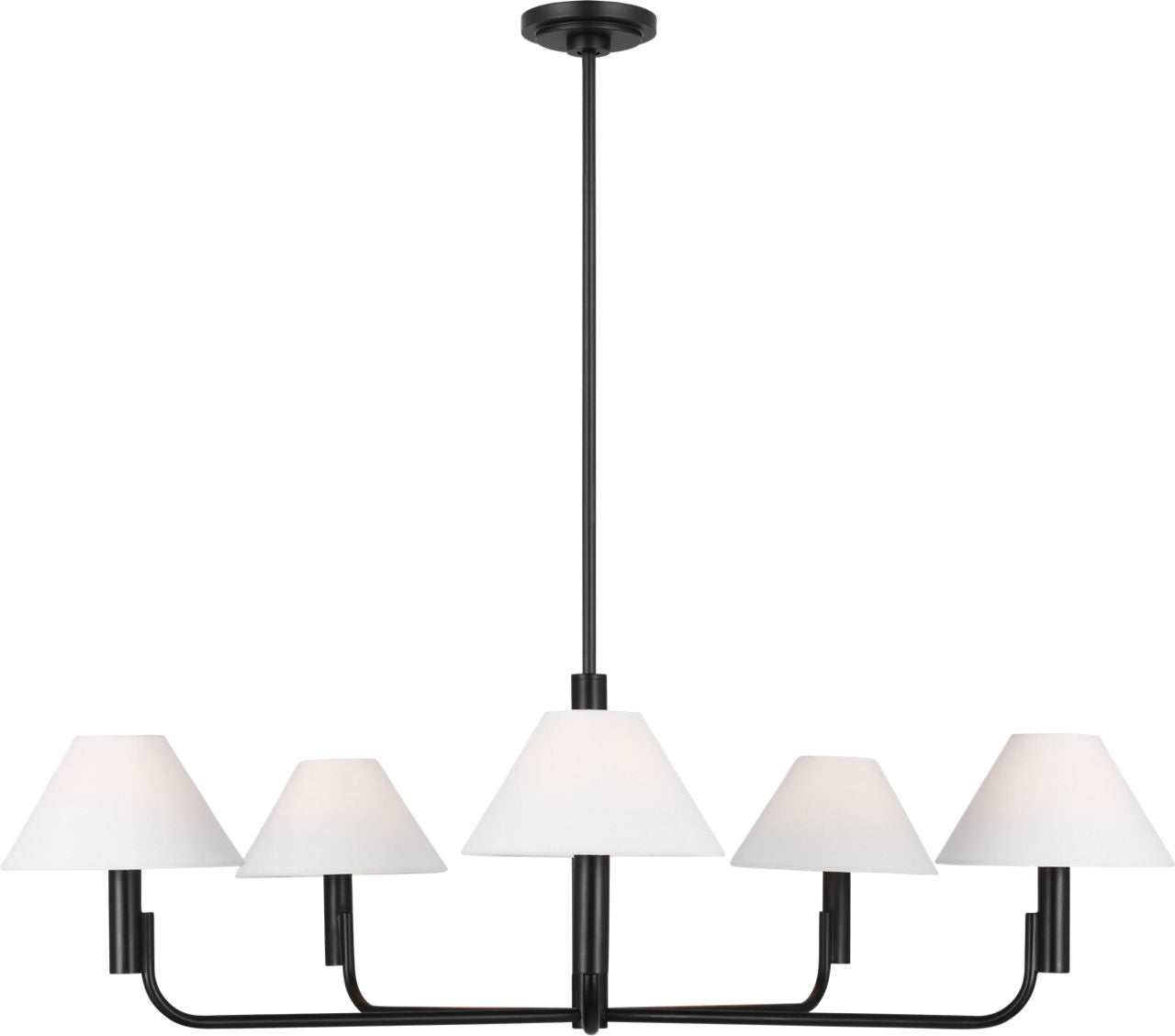 Colfax Large Chandelier Aged Iron