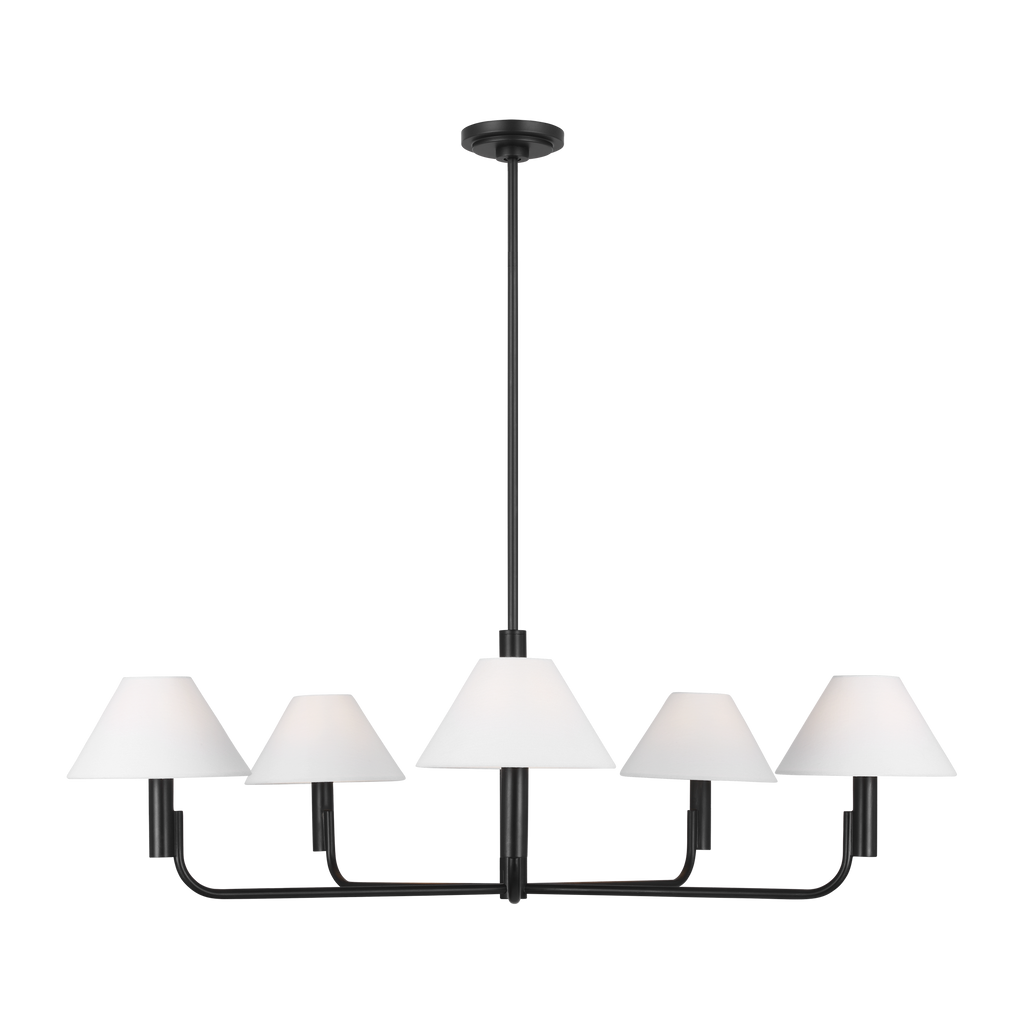 Colfax Large Chandelier Aged Iron