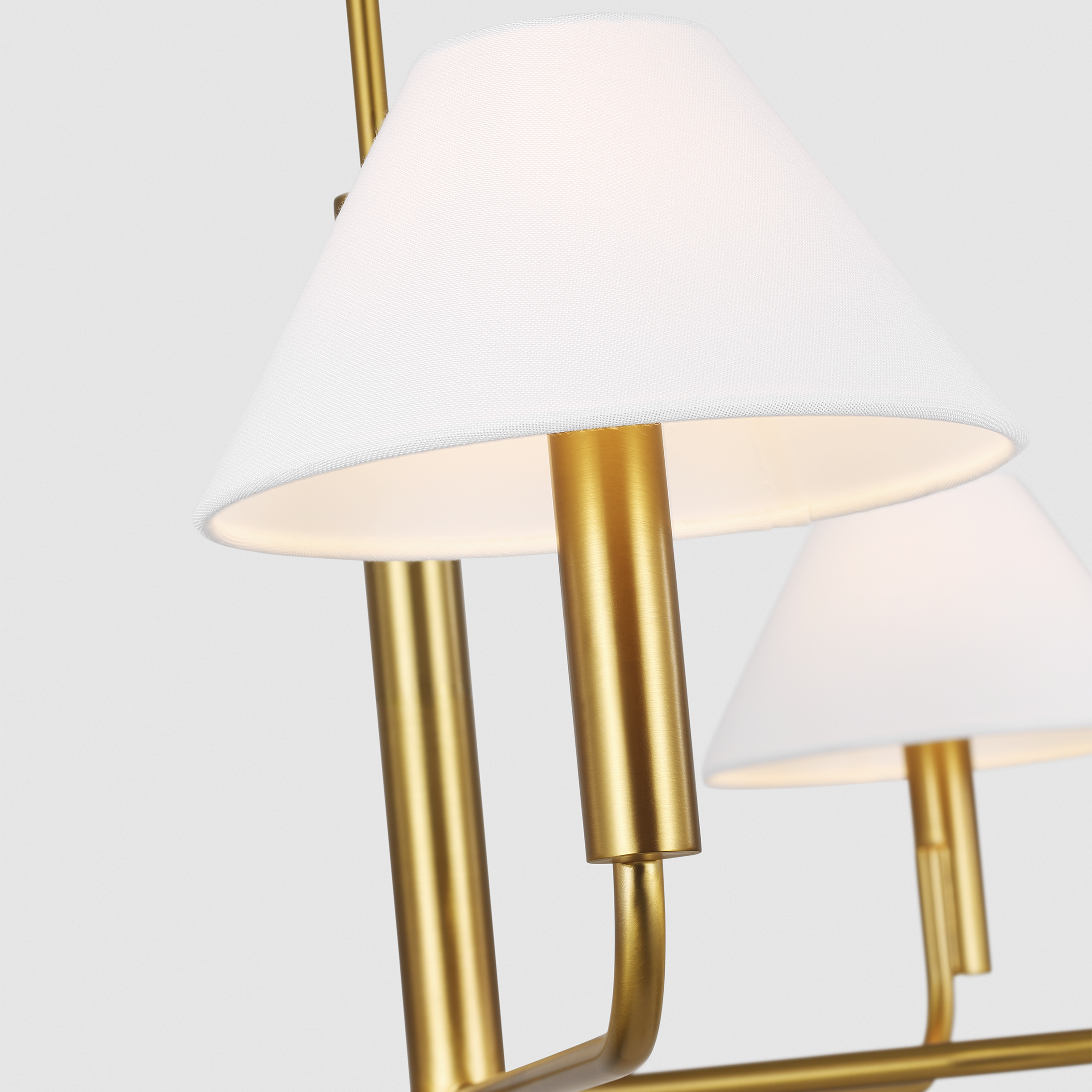 Colfax Large Chandelier Burnished Brass