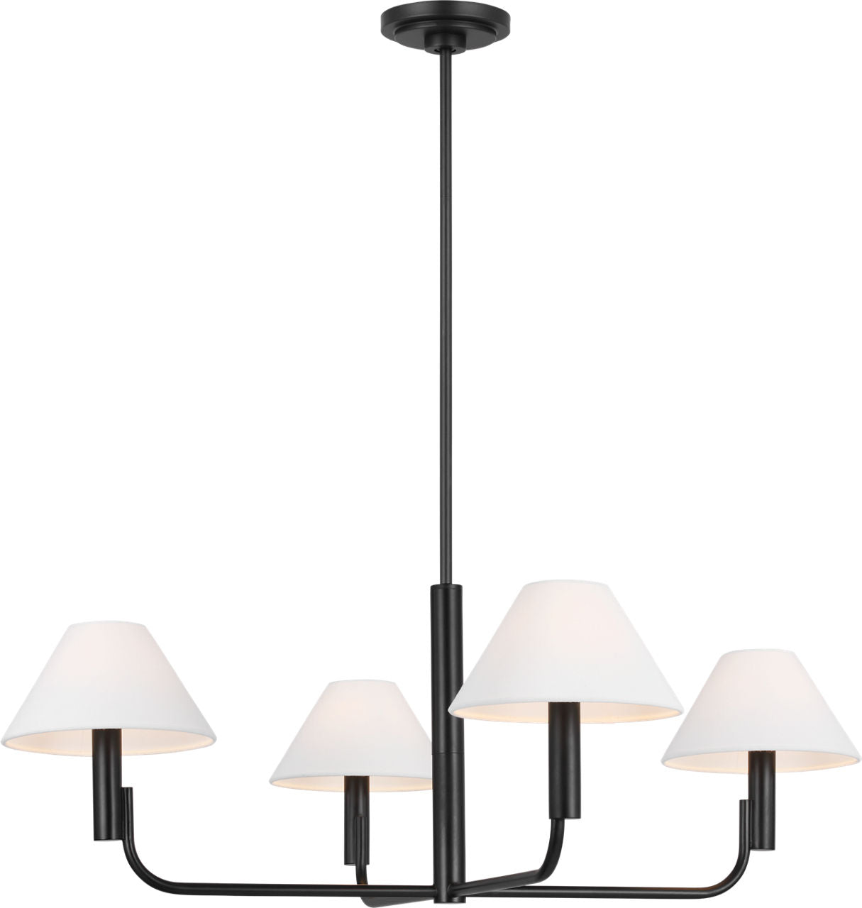 Colfax Mediium Chandelier Aged Iron