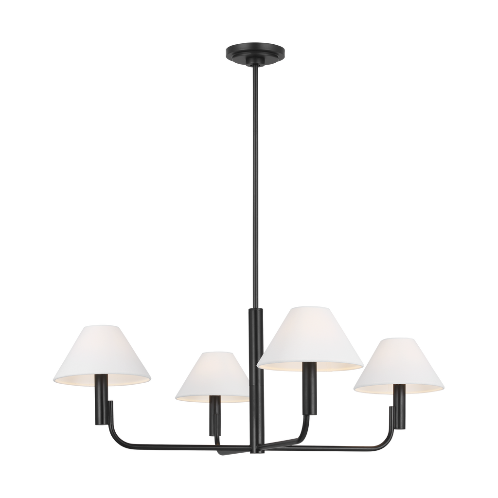 Colfax Mediium Chandelier Aged Iron
