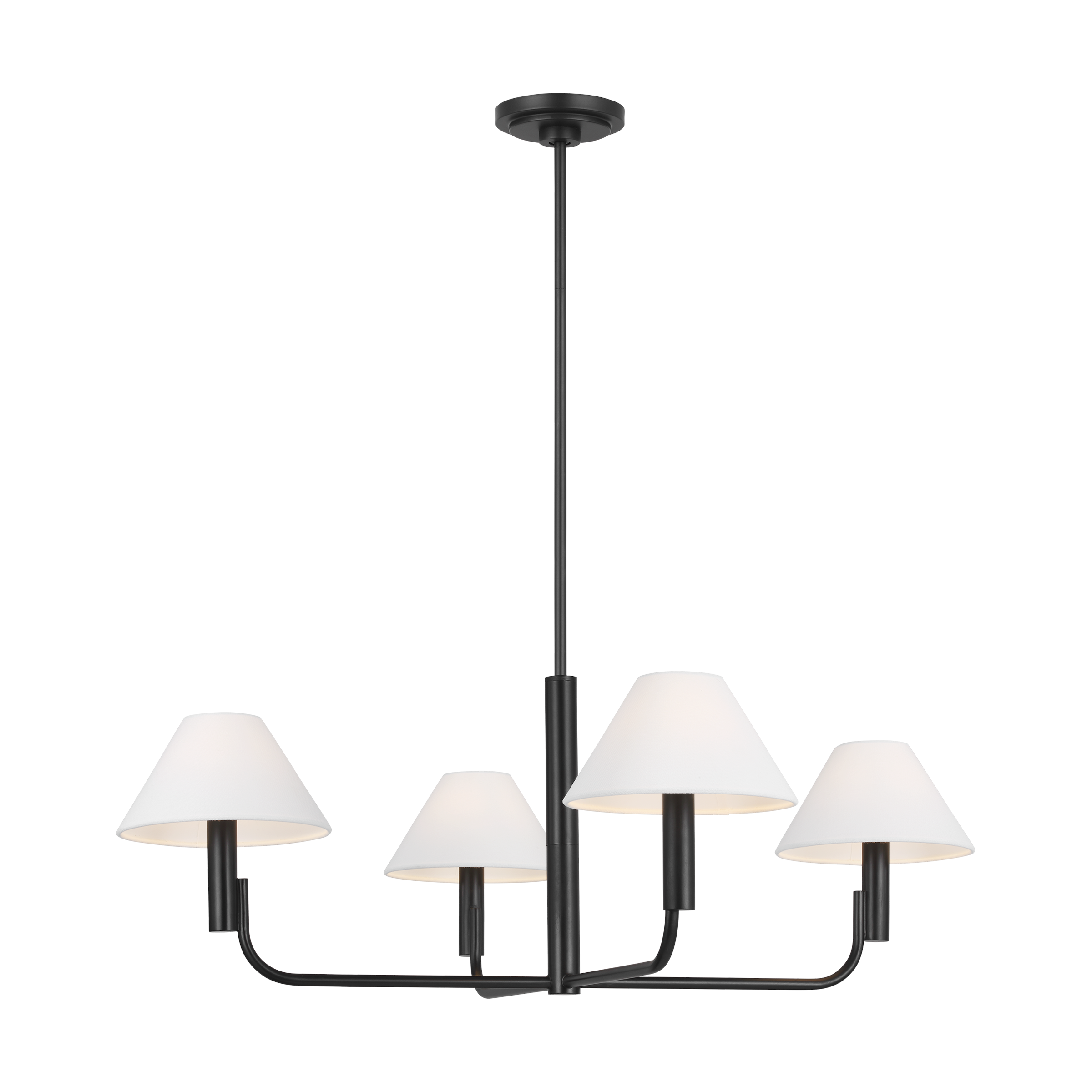 Colfax Mediium Chandelier Aged Iron