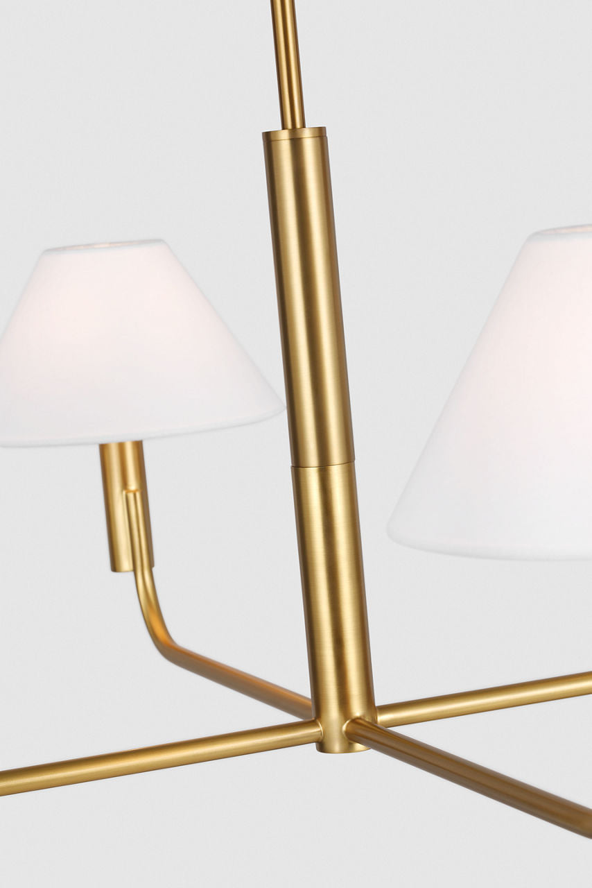 Colfax Medium Chandelier Burnished Brass