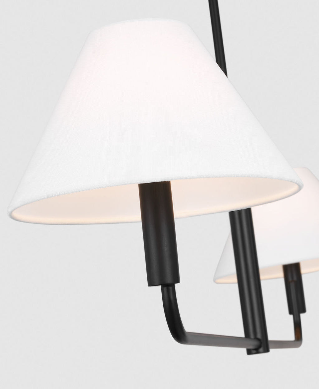 Colfax Medium Linear Chandelier Aged Iron