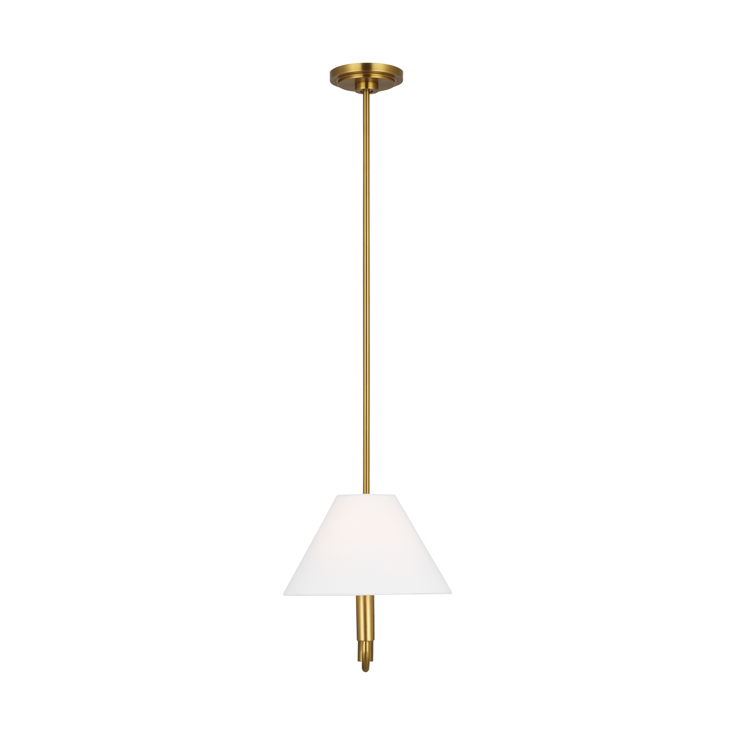 Colfax Medium Linear Chandelier Burnished Brass