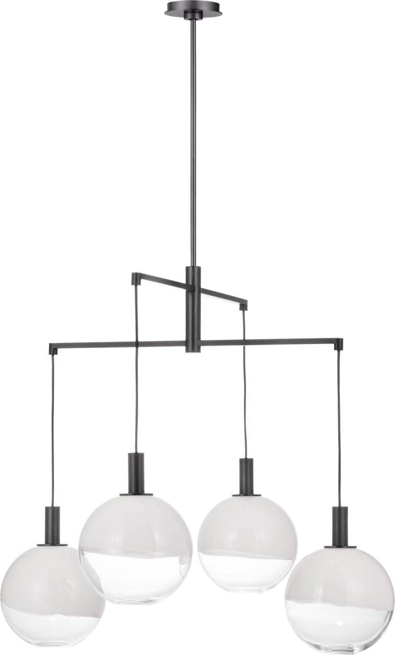 Torian Large Chandelier Aged Iron